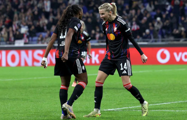 Diani et Hegerberg (photos UEFA) Diani et Hegerberg (photos UEFA)