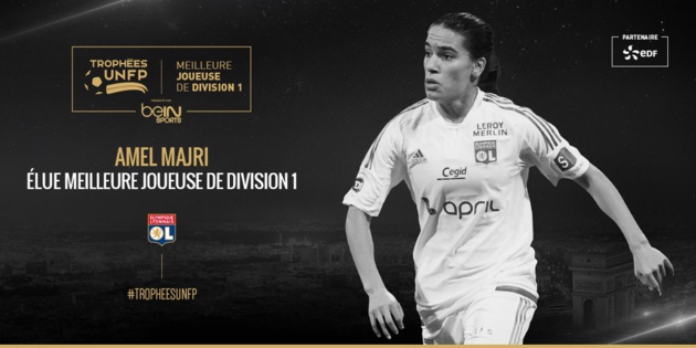 Trophées UNFP - Amel MAJRI, élue meilleure joueuse ; Griedge MBOCK, meilleure espoir Trophées UNFP - Amel MAJRI, élue meilleure joueuse ; Griedge MBOCK, meilleure espoir