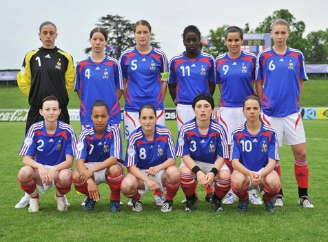 L'équipe de France en demi (photo : UEFA)