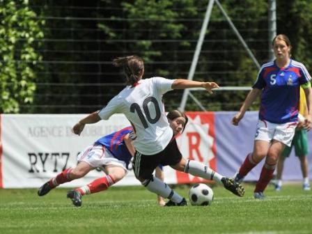 Le premier but allemand (photo : UEFA)