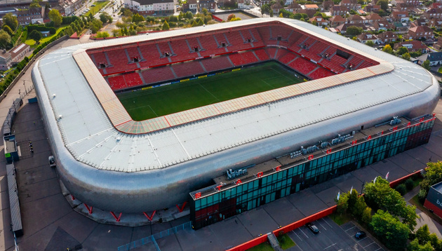 Le stade du Hainaut à Valenciennes