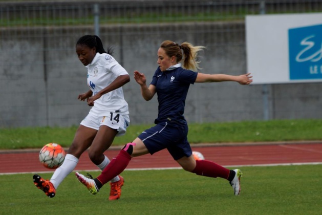 Diani déborde devant Lorgeré (photo Sébastien Duret) Diani déborde devant Lorgeré (photo Sébastien Duret)