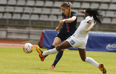 Erika, buteuse avec le PSG (photo PSG.fr)