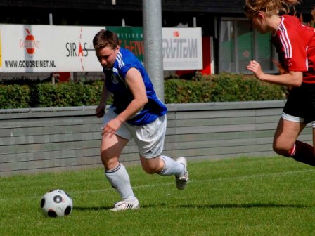 Léonie Fèvre, auteur d'un but Léonie Fèvre, auteur d'un but