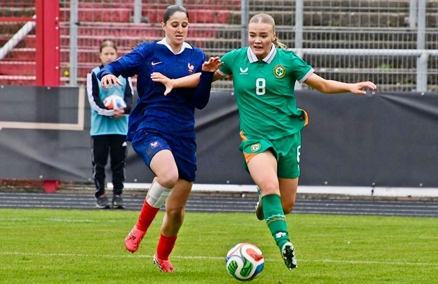 U19 - La FRANCE accrochée par l'IRLANDE