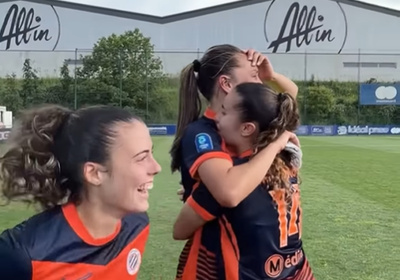 Les Montpellieraines ont pu exulter malgré la défaite Les Montpellieraines ont pu exulter malgré la défaite