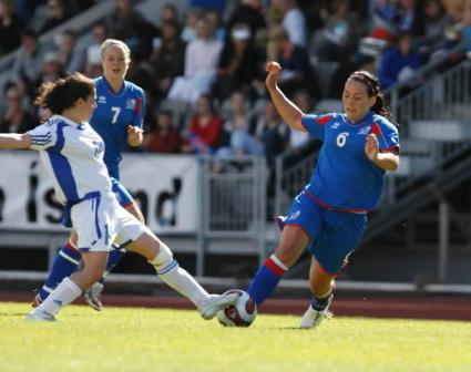 L'Islande déroule face à la Grèce