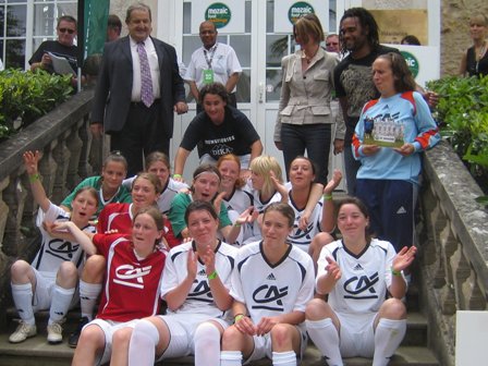 Les Briochines vainqueur du Mozaic Foot 2008 (photo : Denis Dupont)