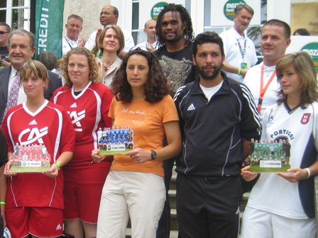 Les capitaines de Woippy (2e), La Rochelle (3e) et Châteauroux (4e) Les capitaines de Woippy (2e), La Rochelle (3e) et Châteauroux (4e)