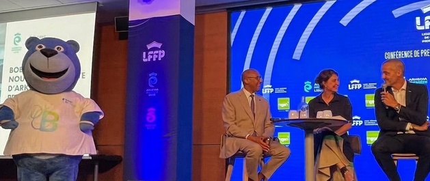 La conférence de presse s'est tenue au siège de la FFF La conférence de presse s'est tenue au siège de la FFF