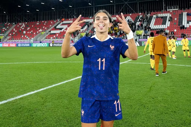 Justine Rouquet a contribué à la qualification tricolore (photo FIFA) Justine Rouquet a contribué à la qualification tricolore (photo FIFA)