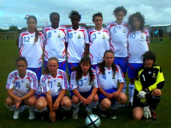 Les mini-Bleues en finale