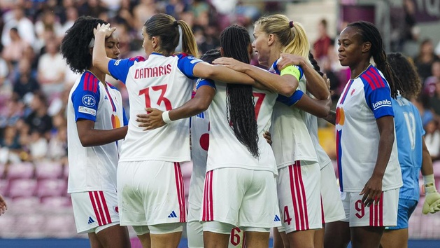 L'OL Lyonnes déroule en Suisse (photo UEFA.com) L'OL Lyonnes déroule en Suisse (photo UEFA.com)