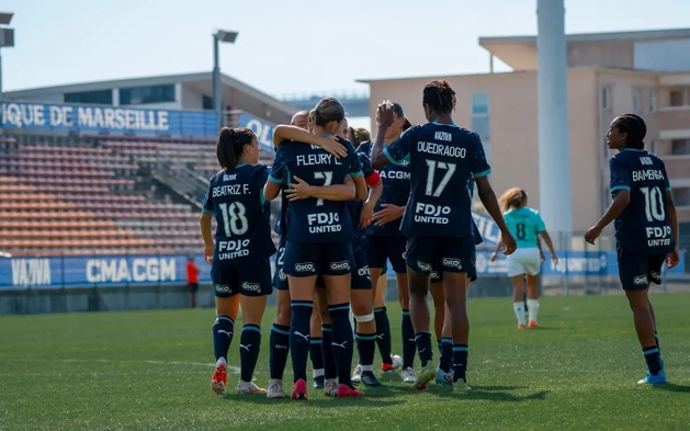 Les Marseillaises s'assurent au minimum une place en barrage (photo OM) Les Marseillaises s'assurent au minimum une place en barrage (photo OM)