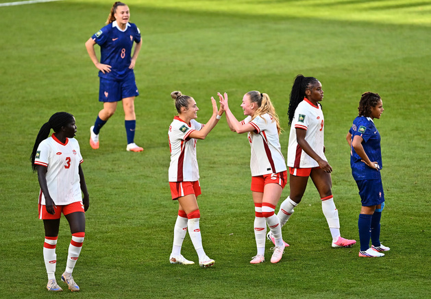 Le Canada a logiquement sorti la France (photo FIFA.com)