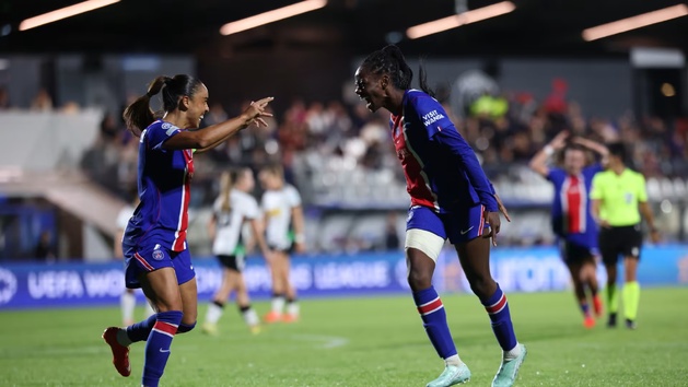 Karchaoui et Feller ont bien lancé la phase de groupes (photo PSG.fr)
