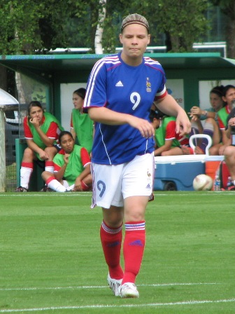 Eugénie Le Sommer (photo : Sébastien Duret)