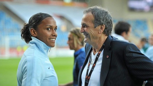 Marie-Laure Delie et Bruno Bini Marie-Laure Delie et Bruno Bini