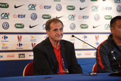 Bleues - Les réactions des sélectionneurs Philippe BERGEROO (France) et Bruno BINI (Chine) Bleues - Les réactions des sélectionneurs Philippe BERGEROO (France) et Bruno BINI (Chine)