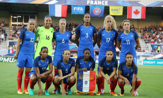 Le onze français (photo A.Mesa/FFF) Le onze français (photo A.Mesa/FFF)