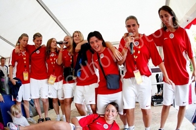 Détente en dehors des matches (Photo : fodbold)