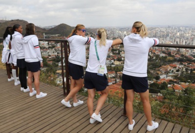 Bleues - Fin de la première semaine au BRESIL Bleues - Fin de la première semaine au BRESIL
