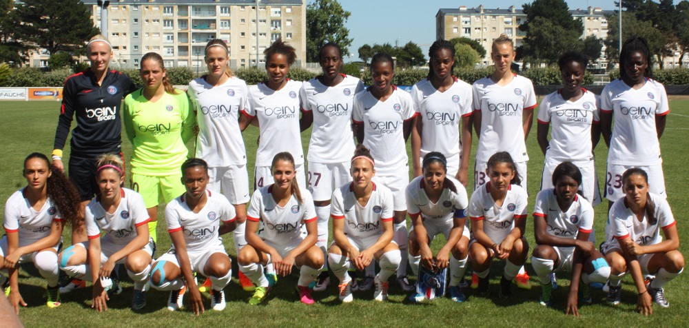 Le PSG en début de préparation (photo Sébastien Duret)