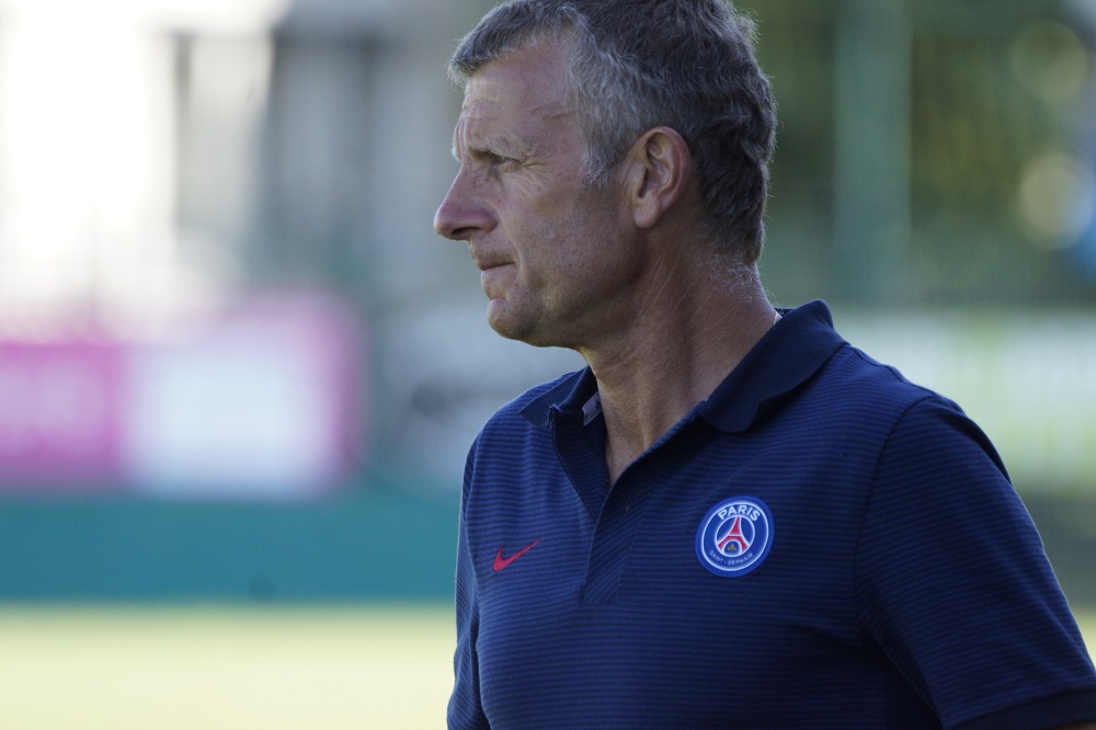 Patrice Lair et le staff parisien renouvelés (photo Sébastien Duret)