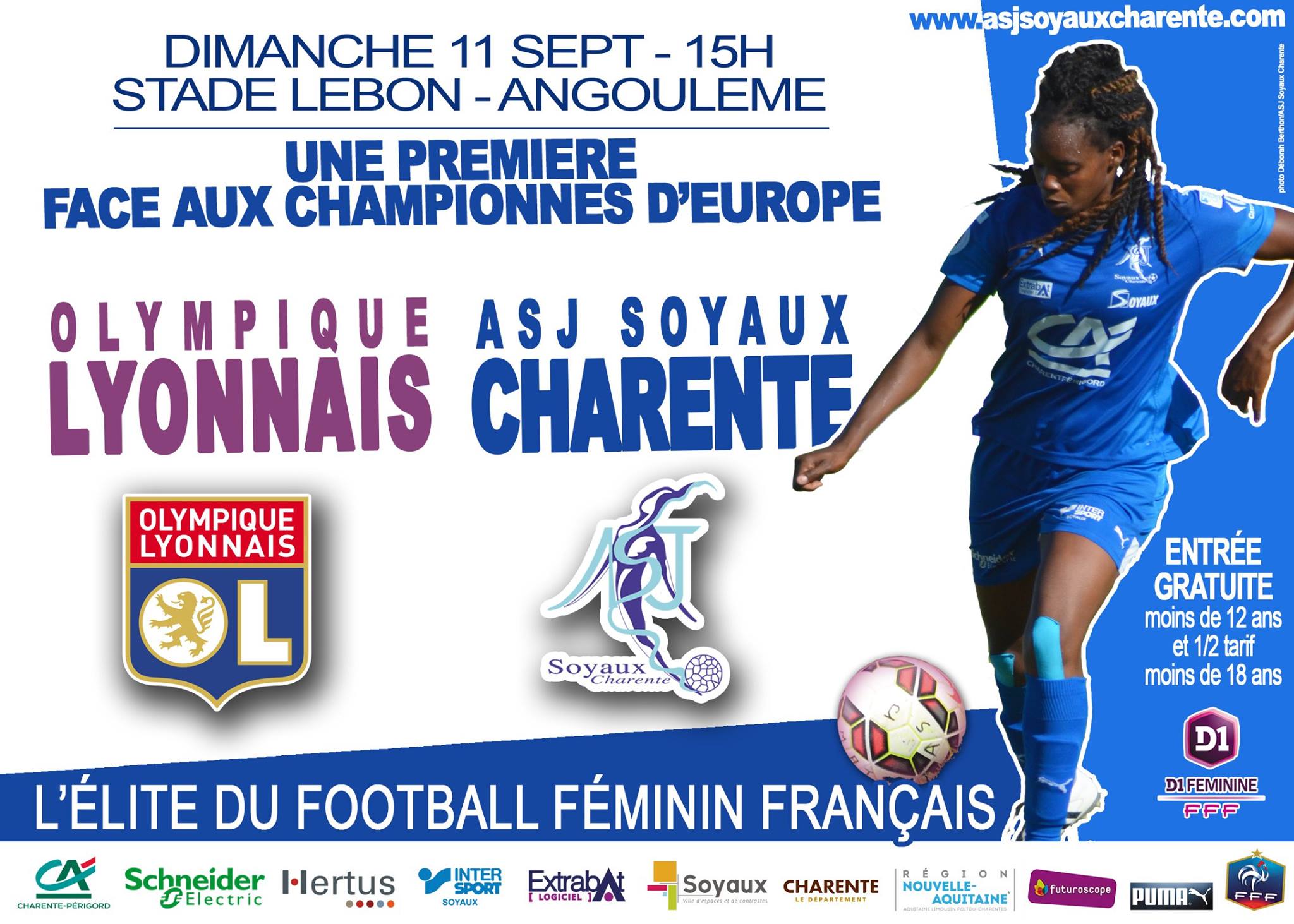 #D1F - Soyaux - Lyon : les groupes retenus