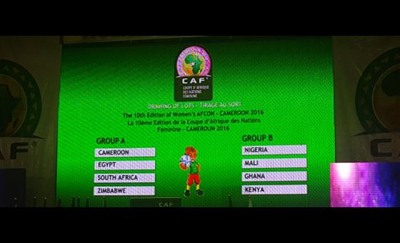 CAN 2016 : CAMEROUN - EGYPTE en ouverture le 19 novembre