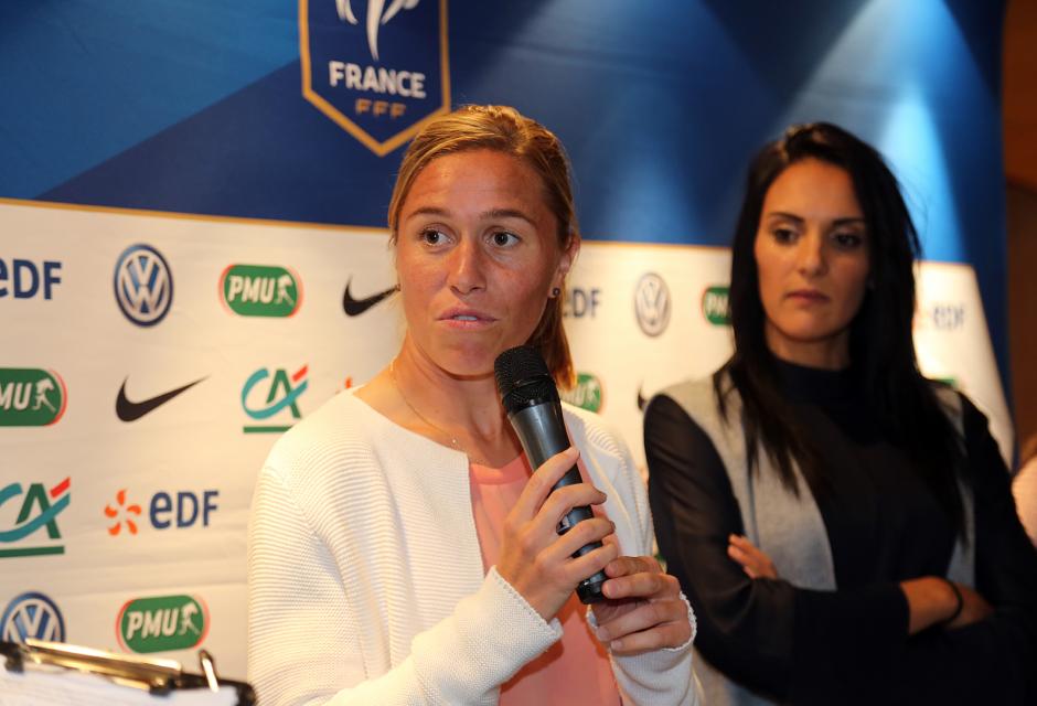 Camille dispute sa 17e saison en D1 féminine (photo FFF)