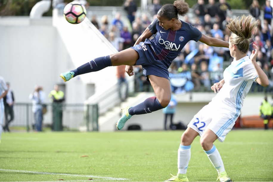 Delie a inscrit le seul but de PSG - OM (photo PSG.fr)