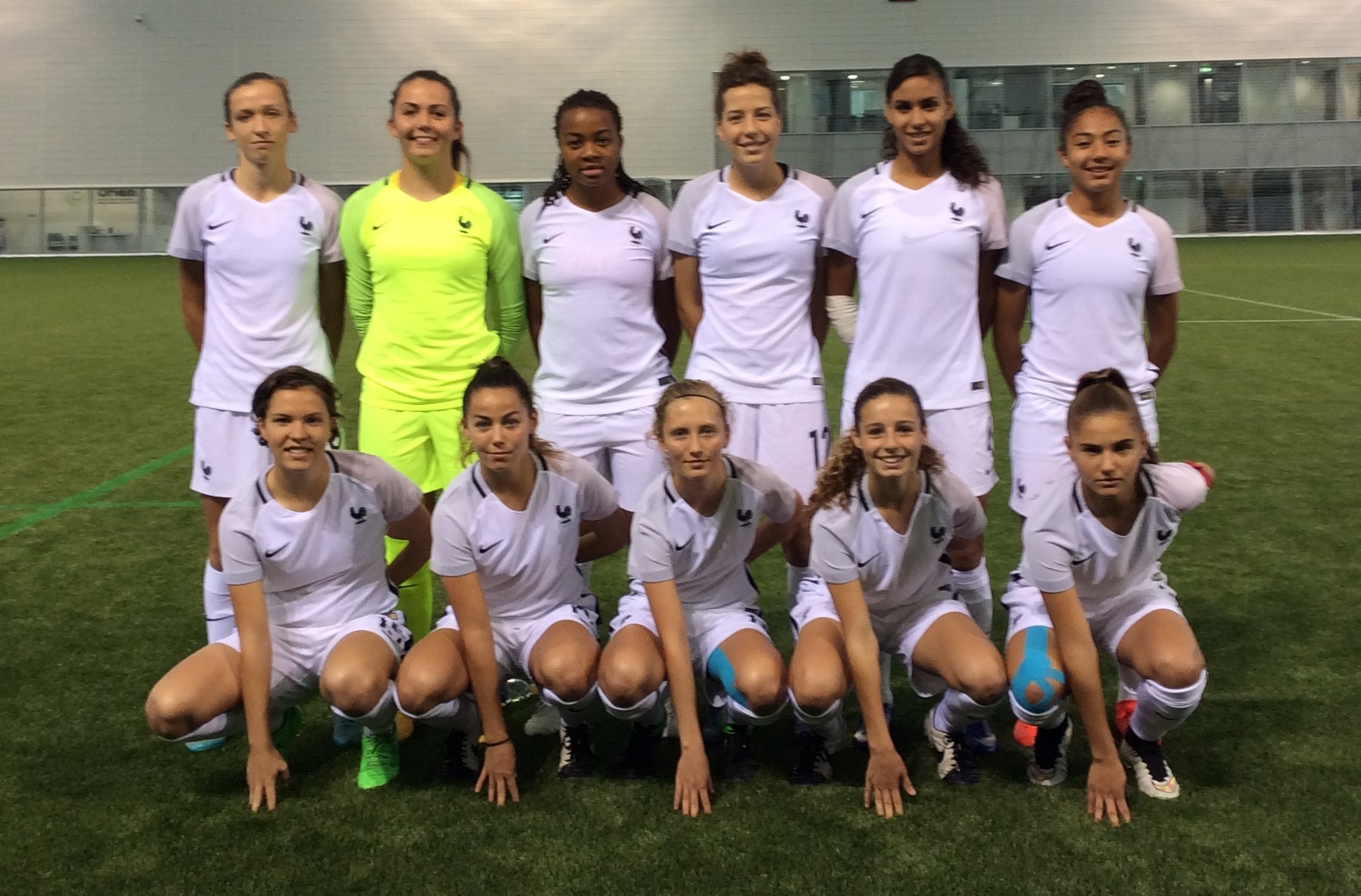 Le onze français (photo C. Diard) Le onze français (photo C. Diard)