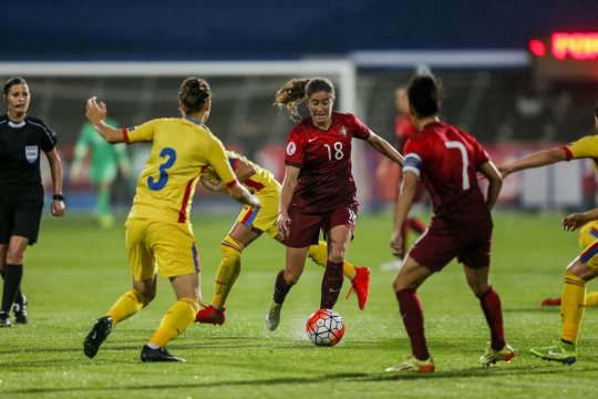 Carolina et le Portugal joueront la qualification au retour mardi prochain (photo FPF) Carolina et le Portugal joueront la qualification au retour mardi prochain (photo FPF)