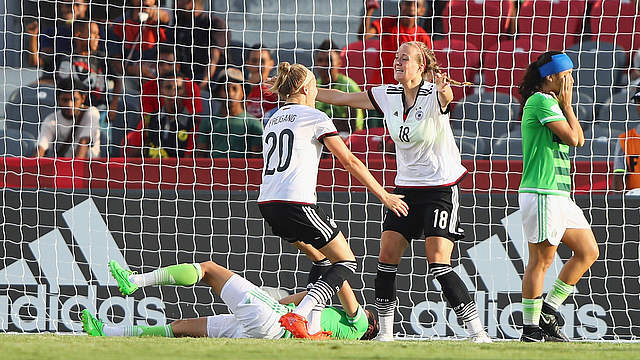 Les tenantes du titre enchaînent une deuxième victoire (photo DFB) Les tenantes du titre enchaînent une deuxième victoire (photo DFB)