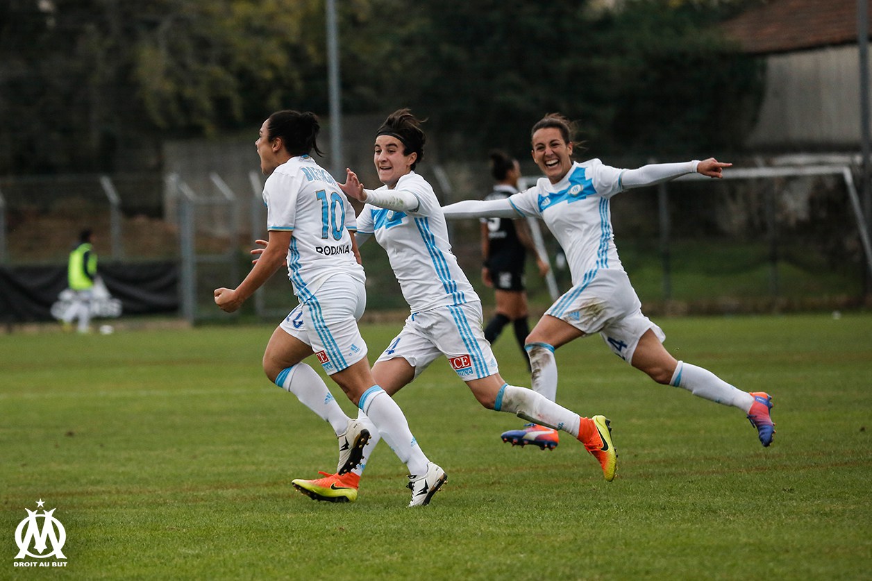 Brétigny inscrit le but décisif à l'heure de jeu (photo Meryll Vian/OM.net)