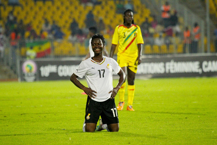 Le Ghana de Boakye n'est pas à terre (photo CAF) Le Ghana de Boakye n'est pas à terre (photo CAF)