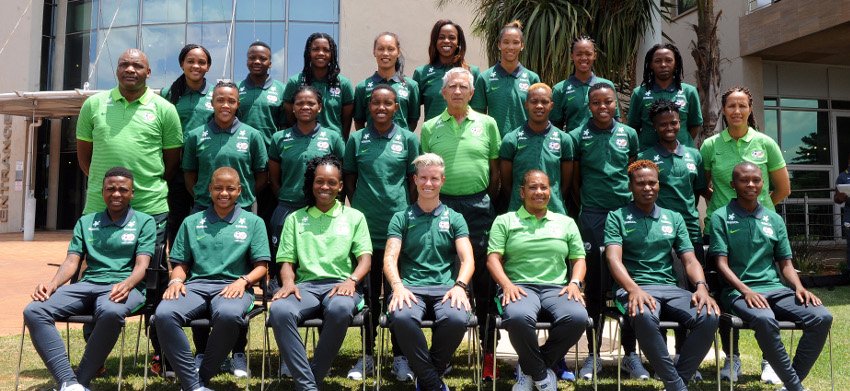 Bleues - La liste des joueuses de l'AFRIQUE DU SUD