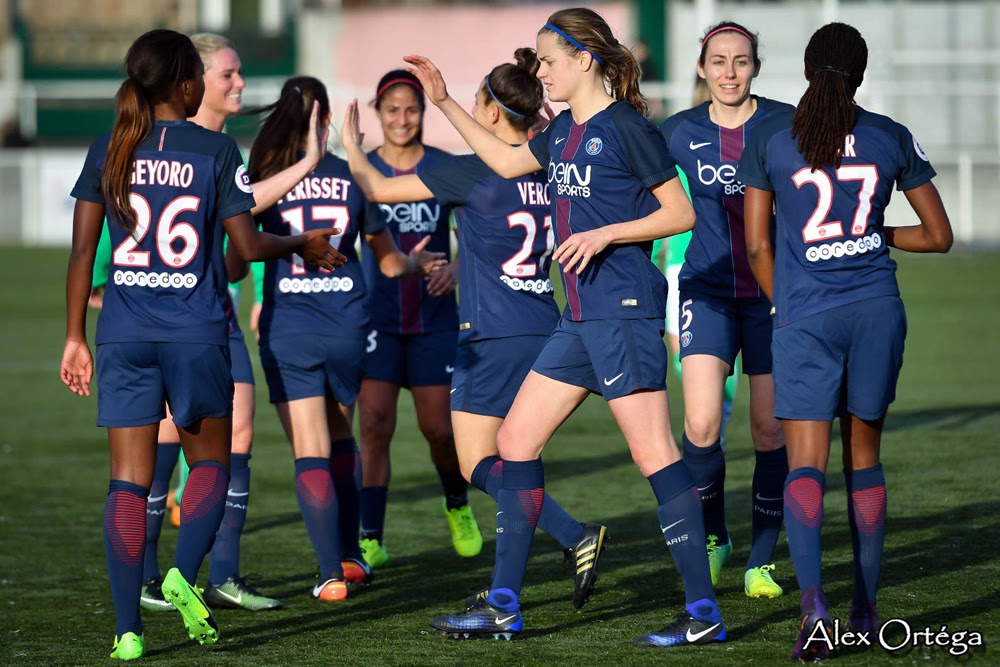 #D1F - Le PSG a refroidi les Stéphanoises (6-0)