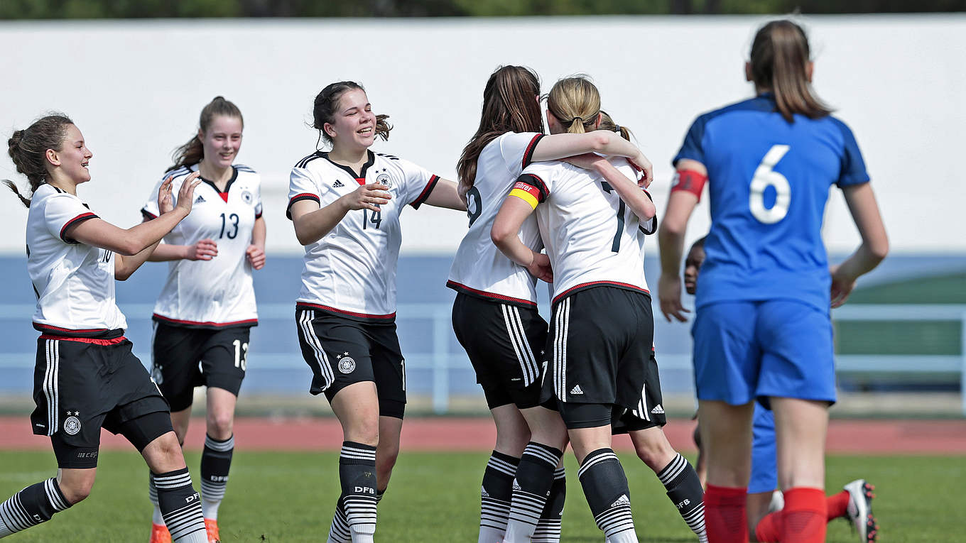 La capitaine allemande a inscrit le seul but (photo DFB)