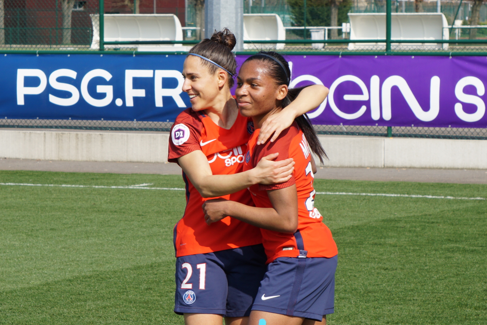 Morroni a ouvert le score en première période (photo footofeminin.fr)