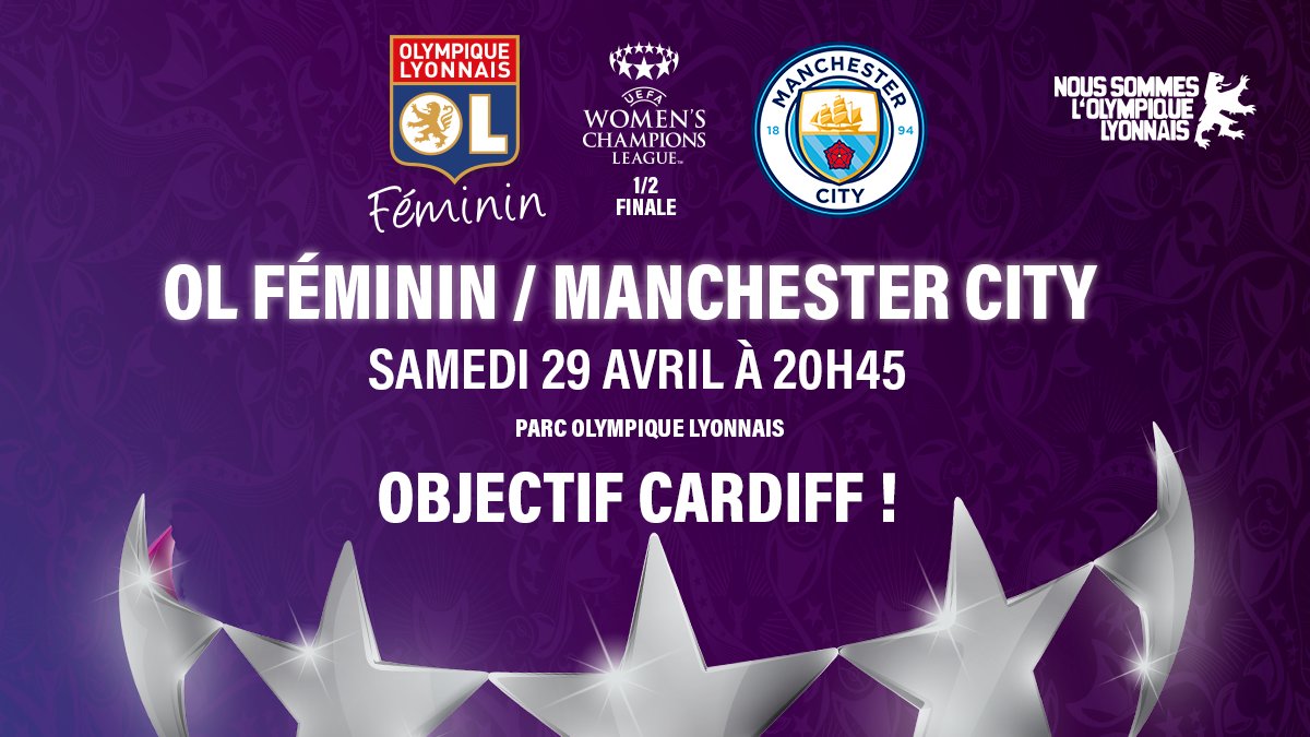 Ligue des Champions (Demi-finale) - PSG face au FC BARCELONE au Parc des Princes et l'OL face à CITY au Parc OL le 29 avril Ligue des Champions (Demi-finale) - PSG face au FC BARCELONE au Parc des Princes et l'OL face à CITY au Parc OL le 29 avril