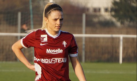 Melike Pekel entre l'espoir pour le FC Metz (photo footofeminin)