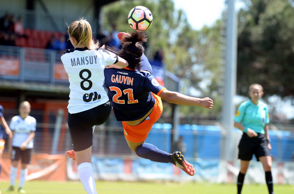Gauvin a été décisive devant Metz (photo MHSC)