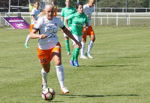 Blackstenius a trouvé ses marques à Montpellier (photo footofeminin)