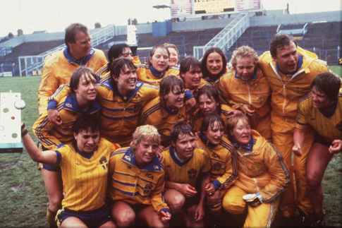 La Suède est la première championne d'Europe de l'UEFA (photo SVF)