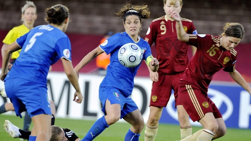 L'Italie a dû tourner la page avec Panico, ici en 2009 face à la Russie L'Italie a dû tourner la page avec Panico, ici en 2009 face à la Russie