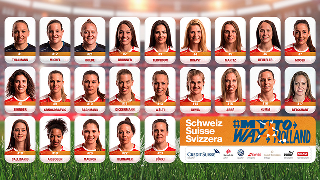 #WEURO2017 - Groupe C : SUISSE et AUTRICHE, des nouveaux avec des espoirs