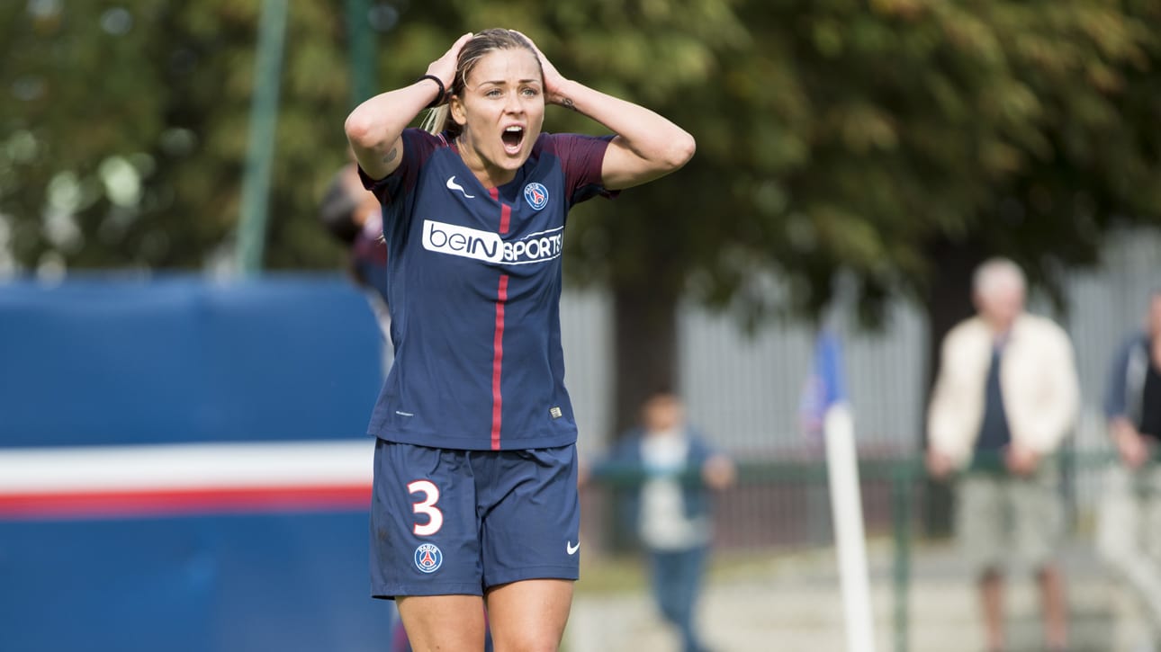 Boulleau et le PSG assommés par le but de Soyaux en fin de match (photo TeamPics/PSG)