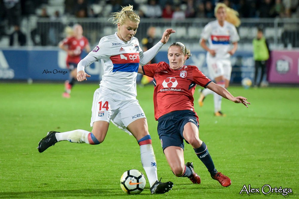 #D1F - J7 : Buteuses : Ada HEGERBERG accentue son avance
